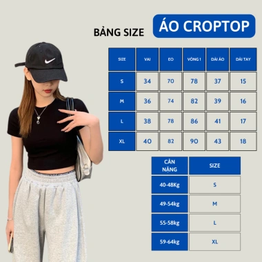 Áo thun nữ croptop NA02 ôm dáng, cotton Loza G80 - Giá ưu đãi 127.999₫ 7