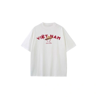 Áo Thun Oversize Basic Việt Nam Nón Lá 100% Cotton URBANEER 2.025 Giá 51.940 VND 5
