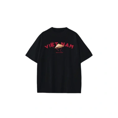 Áo Thun Oversize Basic Việt Nam Nón Lá 100% Cotton URBANEER 2.025 Giá 51.940 VND 6