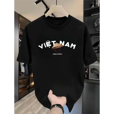 Áo Thun Oversize Basic Việt Nam Nón Lá 100% Cotton URBANEER 2.025 Giá 51.940 VND 8