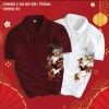 Áo Thun Polo Tết Nam Nữ HORSE03 - Cổ bẻ vải cá sấu, co giãn tốt, in sắc nét, phong cách trẻ trung, giá 115.400₫ 6