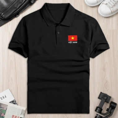 Áo thun polo Việt Nam XUZI, cổ bẻ, ngắn tay thể thao, vải cá xấu mềm mịn, cao cấp 10 Áo thun polo Việt Nam XUZI, cổ bẻ, ngắn tay thể thao, vải cá xấu mềm mịn, cao cấp 10