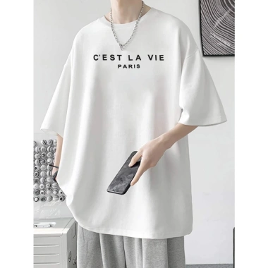 Áo thun tay lỡ form rộng unisex CEST Paris BT13 - Giá 24.900đ, phong cách trẻ