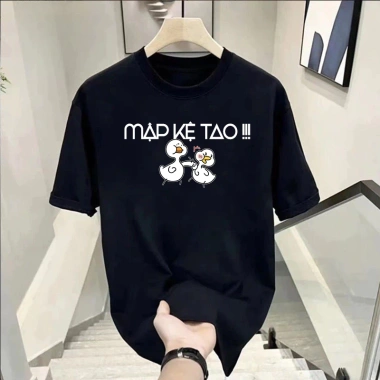 Áo Thun Tay Lỡ Form Rộng Unisex Cổ Tròn - Mập Kệ Tạo, Giá 24.900đ giảm từ 31.374đ 2