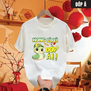 Áo thun tết 2.025 - Thun mềm mịn, thoáng mát, co dãn tốt, giá chỉ 29.000đ 8