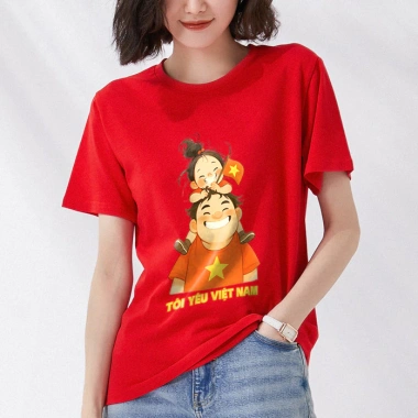 Áo Thun Tết 2.026 Bình Ngọ Trẻ Em và Người Lớn - Vải Poly Thái Mát Dày, Size 7‑95kg, Giá 51.000₫ 3 Áo Thun Tết 2.026 Bình Ngọ Trẻ Em và Người Lớn - Vải Poly Thái Mát Dày, Size 7‑95kg, Giá 51.000₫ 3