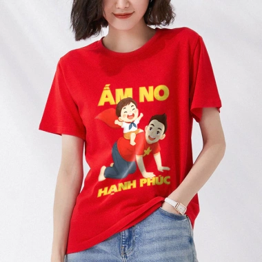 Áo Thun Tết 2.026 Bình Ngọ Trẻ Em và Người Lớn - Vải Poly Thái Mát Dày, Size 7‑95kg, Giá 51.000₫ 4 Áo Thun Tết 2.026 Bình Ngọ Trẻ Em và Người Lớn - Vải Poly Thái Mát Dày, Size 7‑95kg, Giá 51.000₫ 4