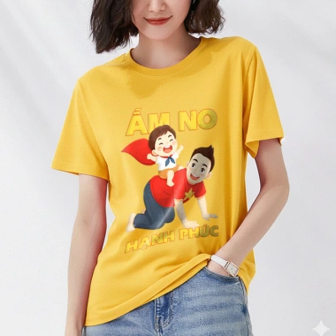 Áo Thun Tết 2.026 Bình Ngọ Trẻ Em và Người Lớn - Vải Poly Thái Mát Dày, Size 7‑95kg, Giá 51.000₫ 8 Áo Thun Tết 2.026 Bình Ngọ Trẻ Em và Người Lớn - Vải Poly Thái Mát Dày, Size 7‑95kg, Giá 51.000₫ 8