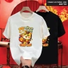 Áo thun TẾT 2.026 cổ tròn unisex đầy túi, co giãn tốt, in sắc nét, trẻ trung - 129k