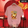 Áo thun TẾT 2.026 cổ tròn unisex đầy túi, co giãn tốt, in sắc nét, trẻ trung - 129k 4