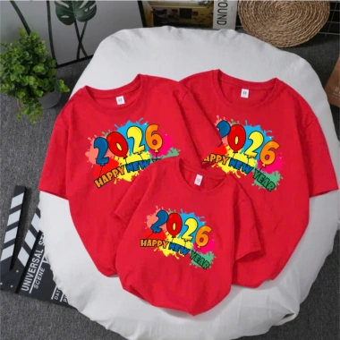Áo thun tết 2.026 cotton mịn mát, áo thun gia đình tết 2.026 - Giá chỉ 30.000đ đồng phục Anh Nga