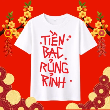 Áo Thun Tết 2.026 Đồng Phục Gia Đình và Nhóm Form Basic - Viễn Phát Uniform Giá Ưu Đãi 72.750đ 4