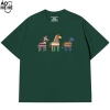 Áo Thun Tết 2.026 Form Rộng Cotton 230gsm In 3 Con Ngựa Giả Thêu Đặt Theo Yêu Cầu 2