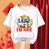 Áo thun tết 2.026 gia đình cotton mềm mịn thoáng mát, đẹp du xuân giá 56.700 VND 7