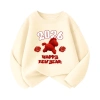 Áo thun Tết 2.026 Happy New Year dài tay, cotton 250gsm, nhiều màu, giảm giá 129k 3