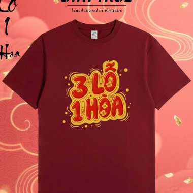 Áo Thun Tết 2.026 STAYTRUE Unisex Nam Nữ Cotton 210GSM - Giá chỉ 258.300 VND
