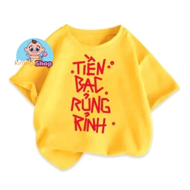 Áo thun Tết 2.026 tiền bạc rủng rỉnh cho bé và gia đình, đủ màu, đủ size, siêu đẹp - Giá chỉ 65.000 VND