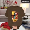 Áo Thun Tết 2.026 Unisex Nam Nữ Cổ Tròn Vải CVC Cá Sấu Mềm Mại Co Giãn In Đẹp Du Xuân 5
