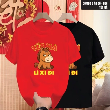 Áo Thun Tết 2.026 Unisex Nam Nữ CVC Cá Sấu Co Giãn – Lì Xì Du Xuân Giá 109k 7