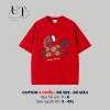 Áo thun Tết 2.026 Unitee I U104 cho cả gia đình, họa tiết con ngựa đồng xu, cotton 4 chiều mềm mịn, size 9-92kg, giảm giá 4