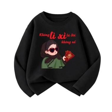Áo thun Tết dài tay 2.026 Unisex nam nữ, size 8‑97kg, in hình, giá 129.000₫