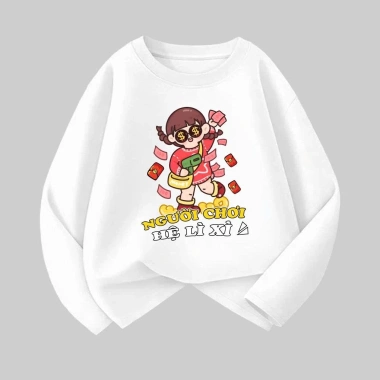 Áo thun Tết dài tay Người chơi hệ Lì Xì Unisex nhiều màu - Giá ưu đãi 129k
