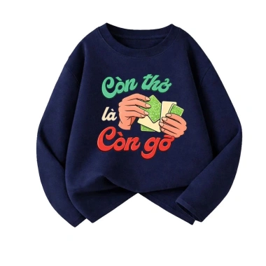 Áo thun Tết dài tay unisex cotton mềm mát size 8-97kg - Giá chỉ 129.000 VND