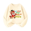 Áo thun Tết dài tay unisex cotton mềm mát size 8-97kg - Phong cách trẻ trung 2