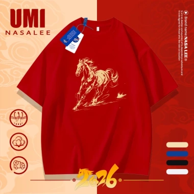Áo thun Tết NASA - Ngựa phi nước đại, thời trang nam nữ, cotton thoải mái, chỉ 130k Áo thun Tết NASA - Ngựa phi nước đại, thời trang nam nữ, cotton thoải mái, chỉ 130k