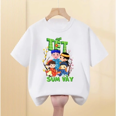 Áo Thun Tết Sum Vầy Đủ Size Cho Cả Gia Đình - Giảm Giá Sốc 55k, Giá Gốc 67.650đ