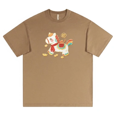Áo Thun Tết Unisex In Ngựa May Mắn Form Rộng Dễ Thương Giá 179k 8