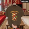 Áo Thun Unisex Tết 2.026 Xuân Ngọ Cổ Tròn Vải Mềm Mịn In Sắc Nét Mặc Đẹp Đi Chơi 109k 2