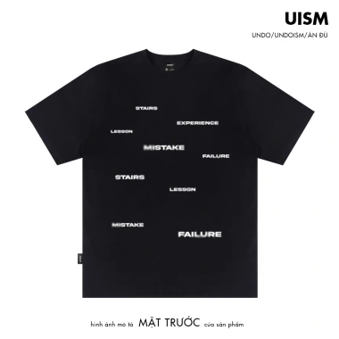 Áo Thun Unisex Undo Mistake 100% Cotton Đỏ Đen Trắng - Happyness Mini, Giá 167k giảm 20%