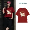 Áo thun unisex UX30-1.123 Tết 2.026 hình ngựa trắng Lucky Horse dáng oversized WETEE giá 205.000₫