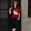 Áo thun unisex UX30-1.123 Tết 2.026 hình ngựa trắng Lucky Horse dáng oversized WETEE giá 205.000₫ 5