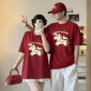 Áo thun unisex UX30-1.123 Tết 2.026 hình ngựa trắng Lucky Horse dáng oversized WETEE giá 205.000₫ 6
