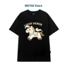 Áo thun unisex UX30-1.123 Tết 2.026 hình ngựa trắng Lucky Horse dáng oversized WETEE giá 205.000₫ 10