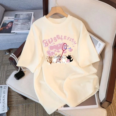 Áo thun unisex WETEE UX30 hình mèo dễ thương, dáng oversized, giảm giá còn 205.000 VND 3 Áo thun unisex WETEE UX30 hình mèo dễ thương, dáng oversized, giảm giá còn 205.000 VND 3