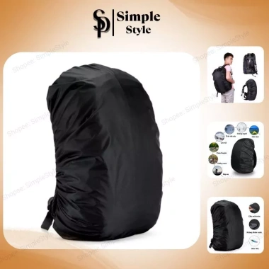 Áo Trùm Balo Chống Nước Đi Mưa Thể Tích Lớn Bền Đẹp Gấp Gọn Tiện Lợi Giá 38.500 VND