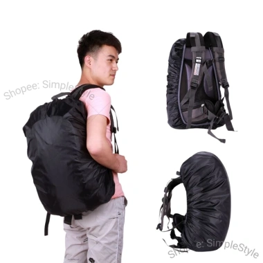 Áo Trùm Balo Chống Nước Đi Mưa Thể Tích Lớn Bền Đẹp Gấp Gọn Tiện Lợi Giá 38.500 VND