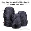 Áo Trùm Balo Chống Nước Đi Mưa Thể Tích Lớn Bền Đẹp Gấp Gọn Tiện Lợi Giá 38.500 VND 6
