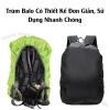 Áo Trùm Balo Chống Nước Đi Mưa Thể Tích Lớn Bền Đẹp Gấp Gọn Tiện Lợi Giá 38.500 VND 8