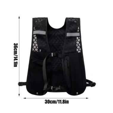 Áo vest chạy bộ Scandihome0 nylon chống thấm, giá đỡ điện thoại, ngăn bình nước - 114.700₫ 2