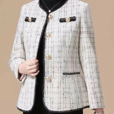 Áo vest Dạ TWEET kẻ cho mẹ trung niên 42-78kg - Giá ưu đãi 379.000 đồng có sẵn 2