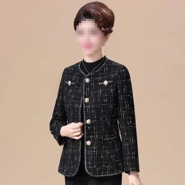 Áo vest Dạ TWEET kẻ cho mẹ trung niên 42-78kg - Giá ưu đãi 379.000 đồng có sẵn 4