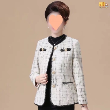 Áo vest Dạ TWEET kẻ cho mẹ trung niên 42-78kg - Giá ưu đãi 379.000 đồng có sẵn 6