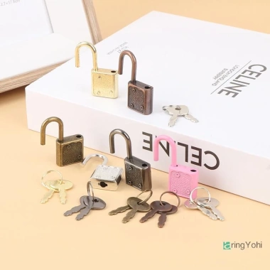 AringYohi 1 Bộ Ổ Khóa Hình Chữ Nhật Khóa Chìa Du Lịch, Hộp Trang Sức, Vali – 19.910₫ 7 AringYohi 1 Bộ Ổ Khóa Hình Chữ Nhật Khóa Chìa Du Lịch, Hộp Trang Sức, Vali – 19.910₫ 7
