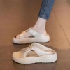 A.t.a Giày Sandal Đế Dày Mùa Hè Phong Cách Flip-Flops Thời Trang Đi Biển 260k 4