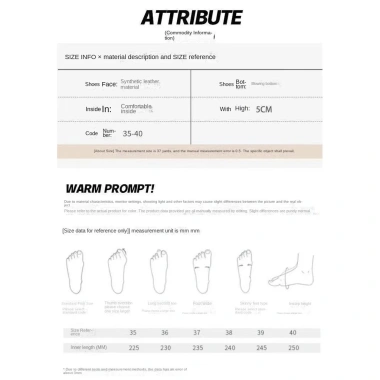A.t.a Giày Sandal Đế Dày Mùa Hè Phong Cách Flip-Flops Thời Trang Đi Biển 260k 6