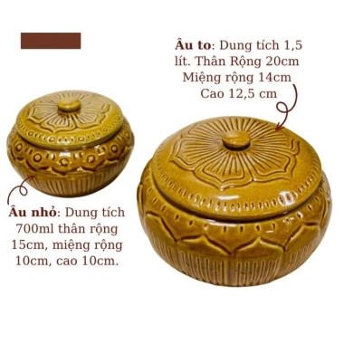 Âu mỡ hũ muối dưa cà - Hương vị truyền thống, giảm còn 19.000₫, giá gốc 24.510 3